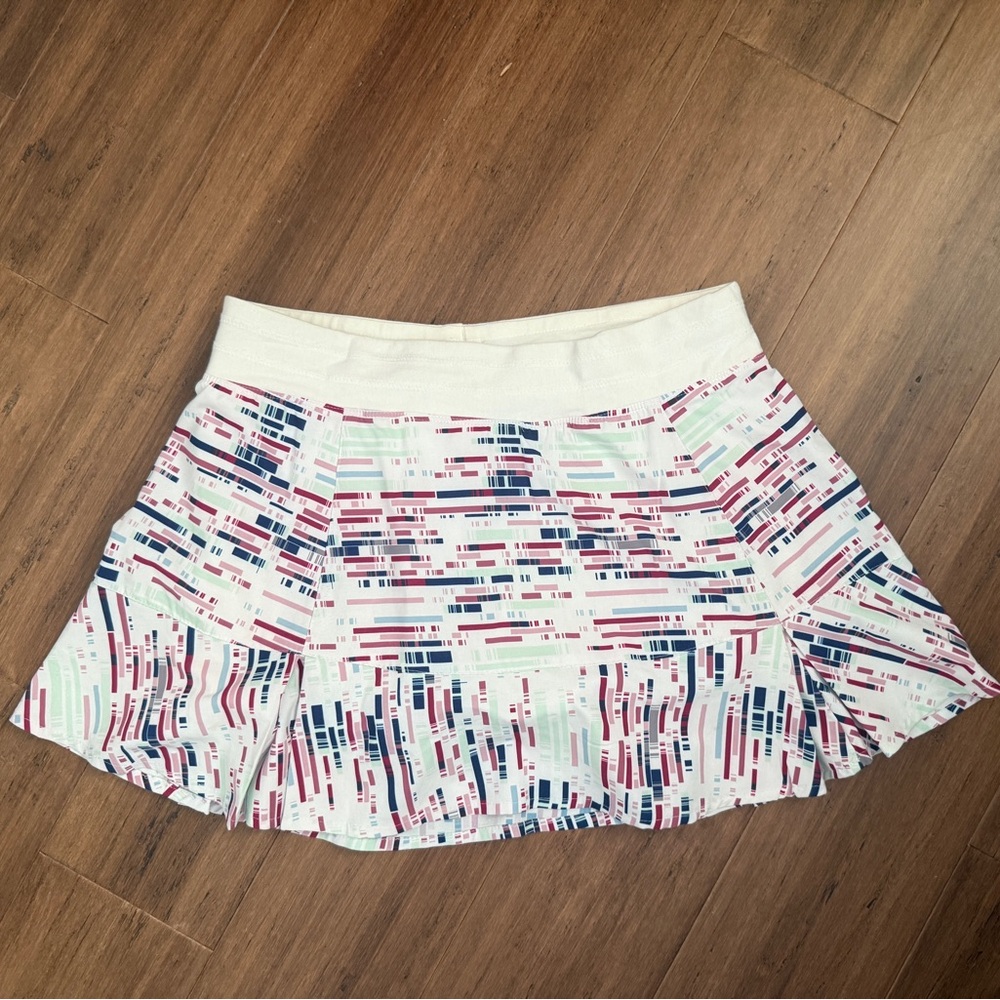tasc Multicolored Tennis Skirt
